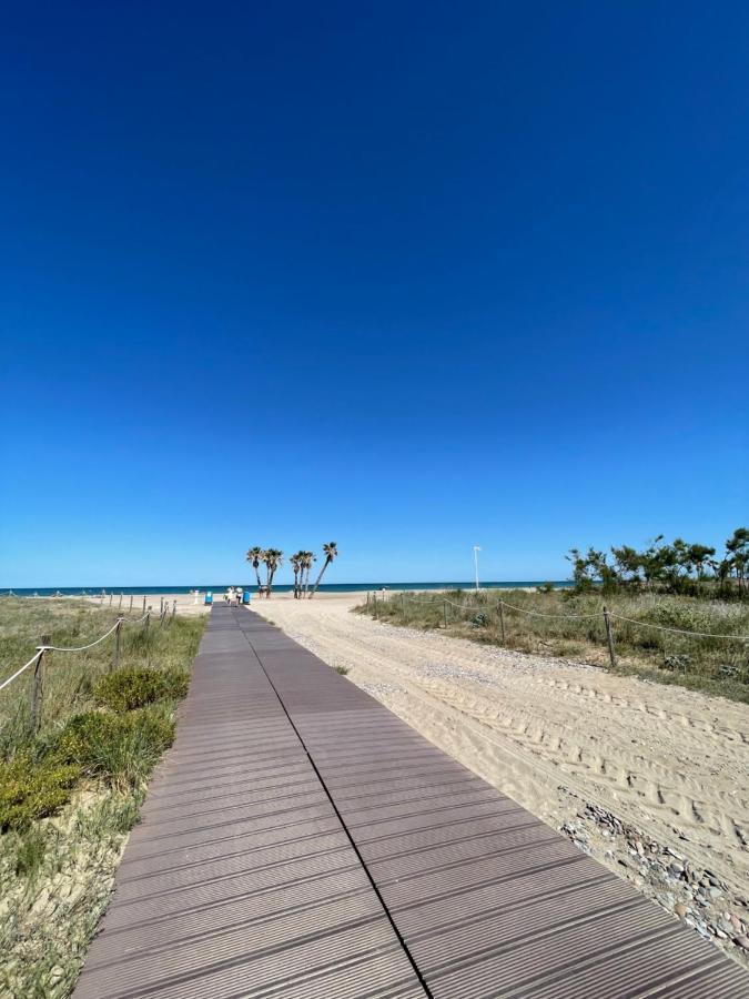 Canet De Berenguer, Playa Apto Con 2 Habitaciones Valencia Eksteriør billede