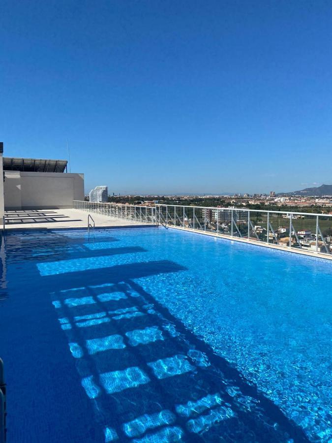 Canet De Berenguer, Playa Apto Con 2 Habitaciones Valencia Eksteriør billede